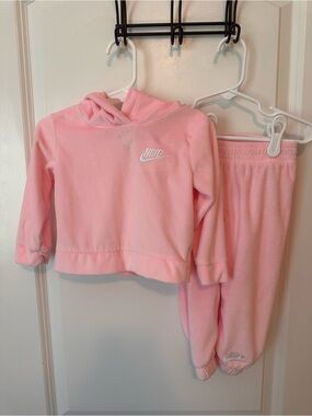Nike Toddler Pink Hoodie and Joggers Set